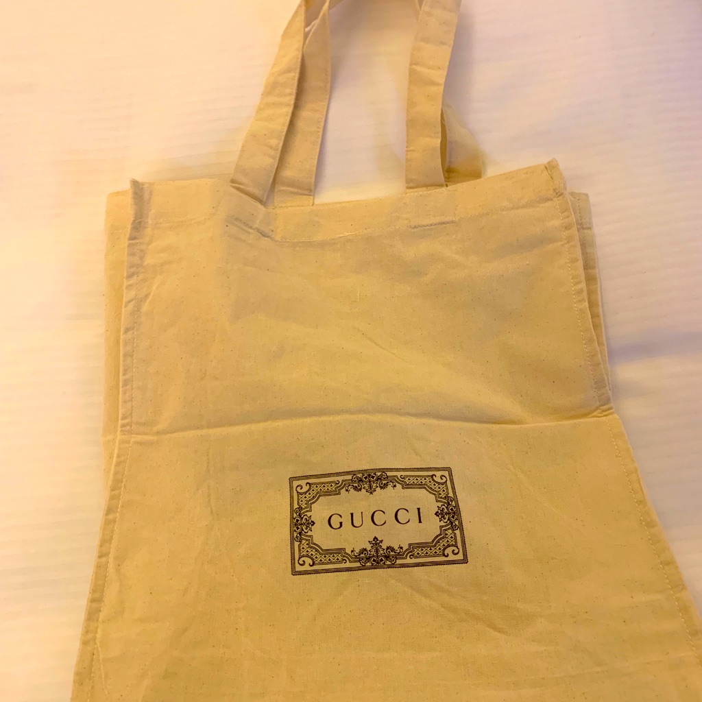 Brand New Authentic Gucci Fabric Bag From Madrid